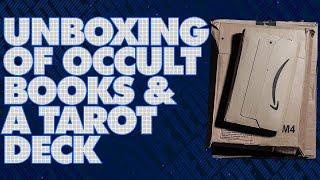 Unboxing Occult Books and A Tarot Deck