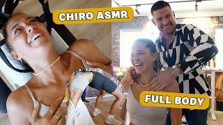 Aussie Chiro Adjusts Breathwork and Yoga Girl | *Full Body*