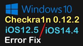 {Windows} New Checkra1n 0.12.2 | jailbreak ios12.5 / ios14.4 | How to jailbreak |