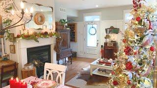 Cozy Vintage Christmas Home Tour