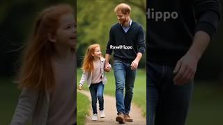 Prince Harry and Daughter Lilibet #princeharry #lilibet #happy #father #daughter #royal #meghan