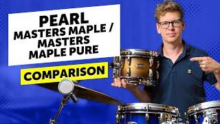 Pearl | Masters Maple & Masters Maple Pure | Comparison Sound Demo