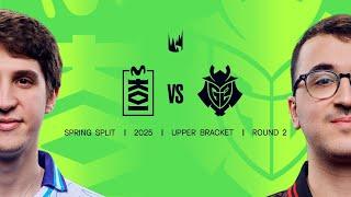 MKOI vs G2 | 2025 LEC Spring Playoffs | Upper Round 2 | Game 4