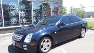 HILLYARD RIM LIONS 2007 CADILLAC STS WITH 18 INCH CHROME RIMS CUSTOM RIMS