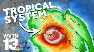 Tropical Development in the Gulf could impact the Florida, Alabama, or Mississippi Gulf coast by ...