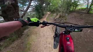 Te Tuara o Matairangi, Stage 1. high speed flow trail full of jumps