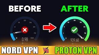 NordVPN vs ProtonVPN Speed Test | Which VPN is Faster? Full Comparison & Review 2024