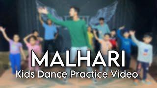 Malhari Kids Dance Practice Video | Easy To Learn | Hansh Mali Dance #kidsdancevideo