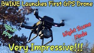 BWINE F7 GB2 GPS Drone Complete  (Unboxing, Setup & Test Flight Review) #bwine #drones #fly #fun