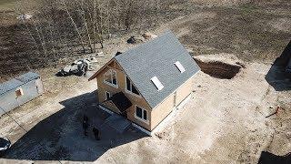 Продолжаем строительство дома из СИП панелей в Киеве