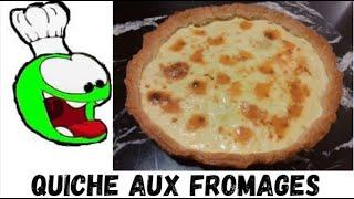 VIDÉO RECETTE QUICHE AUX FROMAGES MAISON FACILE كيش بالفروماج ساهل في التحضير