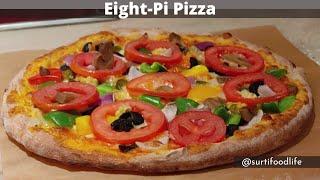 Authentic Italian Pizza Recipe with Wood Fired Oven | Street Food India | Dough-Pi Surat