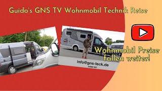 Wohnmobil Preise fallen weiter - Schnapper bei GNS Schleswig Holstein