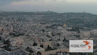 DJIR_001 Highlight Films Israel - Stock footage archive: Jerusalem drone aerial 2024