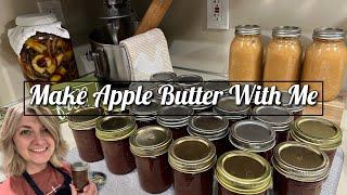 A Day Of Preservation | Homemade Apple Butter | Canning Apple Butter