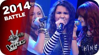 Pink - Are We All We Are (Vanessa/Tamara/Carlotta) | The Voice Kids 2014 | Battles | SAT.1