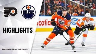 NHL Highlights | Flyers @ Oilers 10/16/19