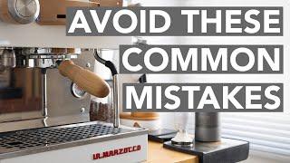 TOP THREE - Mistakes In Planning A Home Espresso Bar