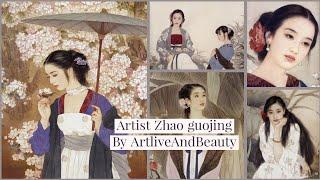 68 Paintings By Zhao Guojing And Wang Meifang | A Contemporary Chinese painter | ArtLiveAndBeauty