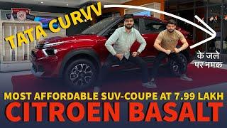 Citroen Basalt Review: Aggressive Pricing, But Features me kam Better than TATA CURVV? Auto Journal