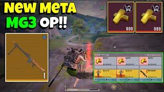 i got Yellow Crate | new golden Mg3 is op| PUBG METRO ROYALE