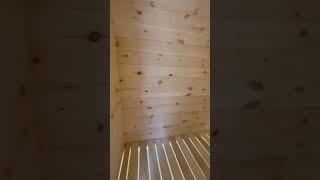 Как выглядит баня-бочка Квадро внутри? #купитьбанюбочку #бани #банибочкисамара