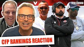 CFP Rankings Reaction: Ohio State & Texas overrated, Colorado in? | Colin Cowherd College Football