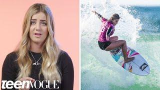 Pro Surfer Caroline Marks' Daily Routine and Surf Style | Teen Vogue