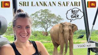 My FIRST TIME on SAFARI: Wild Elephants in Yala