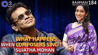 Is AR Rahman a Good Singer? Should A Composer Sing? Sujatha Mohan, Baba | Rahman Music Sheets 184