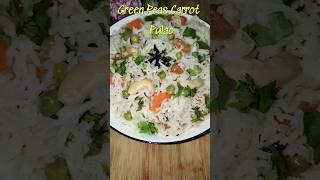 Perfect plain green peas carrot polao | #new  year special | #pulao recipe #cooking #shorts