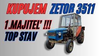 Zetor 3511 - Nákup traktora od prvého majiteľa - Pôvodný stav