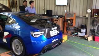 BRZ  JK Racing Turbo Kit馬力機測試 輪上馬力330匹達成