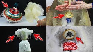 6 Awesome Ways How to make COTTON CANDY Compilation