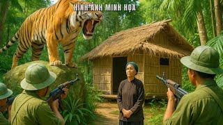 Góa phụ cứu hổ con và được bảo vệ cả đời Chuyện thật khiến triệu người rơi lệ.