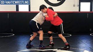 Inside Trip Wrestling Takedown From Over / Under Position With Dan Vallimont