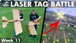 Flying Laser Tag Battle Ends in Destruction  - Week 11