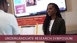 Students participate in the Undergraduate Research Symposium