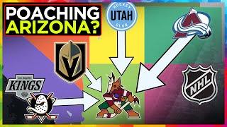 Arizona Hockey fans getting POACHED by Vegas Golden Knights?