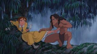 Tarzan tickles Jane