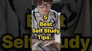 Best Self Study Tips II 5 Best tips for Self Study #youtubeshorts #shorts #viral