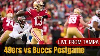 49ers vs Buccs Postgame Celebration/Therapy Live from Tampa