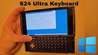 Samsung galaxy S24 ultra qwerty keyboard
