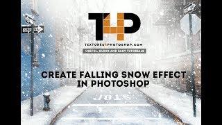 Create a Falling Snow Winter Effect - Photoshop Tutorial