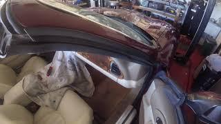 Jaguar XK8 Convertible Top Repair PART1