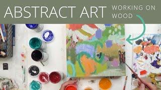 Creating Vibrant Abstract Art: My Full Process!