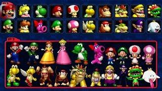 Mario Kart: Double Dash - All Characters