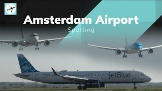 B787-10, B789, A359, A333, A321LR, A320, B738 | Amsterdam Airport | Spotting