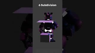 FNaF Cloth Simulation  #animation #fnaf #satisfying  #fy