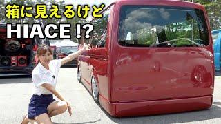 テールもミラーも何もない！引き算することにこだわった着地USカスタム200系ハイエース/TOYOTA HIACE US CUSTOM[#97]